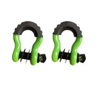 Milageto 2Pcs D Shackles with 3/4" Screw Pin Premium Easy to Use Tow Shackles Towing Winch Hooks for Truck Off Roads Trailer, Style E
