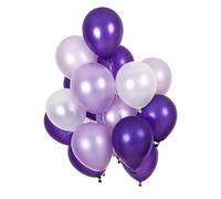 Milageto 2x 30pcs Pearlised Latex Balloons 12 Inch Rose Gold/Blue/ -