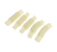 Milageto 2x 5Pieces Antique Plastic Bay Window Curtain Pole Corner Joint Elbow 26mm /28mm,