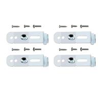 Milageto 4Pcs Dishwasher Assembly Install Kit Mounting Bracket 2077601 Compatible Mounting Part for Dw80F600uts/AA High Performance