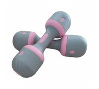 Milageto Adjustable Fitness Weight Dumbbell Set Hand Weights Weights Training Equipment With Balanced Shape And Steel For Work Suitable for home routines endurance training teens and adults, Pink