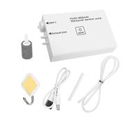 Milageto Aquarium Air Pump Tank Air Pump Lightweight Multifunction Ponds with Accessories Mini Quiet Portable Aquarium Bubbler