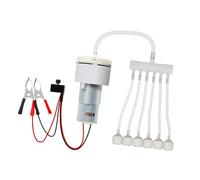 Milageto Aquarium Electric Air Pump DC 12V with Accessories Multifunction Energy Saving Tool Sturdy Powerful Fish Tank Aerator Silent, style 3