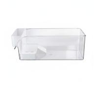 Milageto Aquatic Habitat Tank Turtle Aquarium Reptile Enclosure Basking Terrace Terrarium Transparent Acrylic Case Divided Aquatic And Land Areas Simple Cleaning Suitable for home display shelf desk