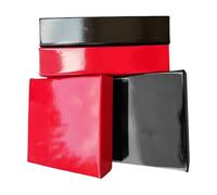 Milageto Arm Wrestling Battle Table Pads Elbow Protection PU Leather Portable Wrist Strength Support Cushion for Competitions Fitness, 2 size