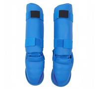 Milageto Arts Leg Guard Shin Guard Hand Guard Instep Guard Built For Daily Training With Thick Padding And Strong Fasteners Polyester And Synthetic Leather, Xl