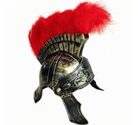 Milageto Authentic Roman Helmet with Plume