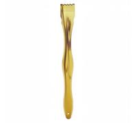 Milageto Back Scratcher Handheld Massager Stick Ox Material Non Slip Ergonomic Handle Easy to Carry Targeted Itch Relief Suitable for Home Office Giving, Resin