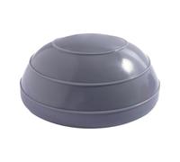 Milageto Balance Pod Training Dot Exercise Fitness Half Dome Ball Stepping Pad for Core Body Balancing Muscle Stability Training, Gray