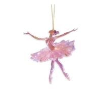 Milageto Ballerina Pendant Christmas Decor 2D Christmas Tree Ornament Ballerina Hanging Ornament for Festivals Themed Party Gathering