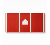 Milageto Baseball Baseball Mat Batting Training Pitching with clear foot alignment lines and plate layout EVA backed for stability on floors easy, Red White, 183 366cm EVA Bottom