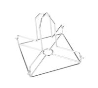 Milageto Beer Can Chicken Holder,Roasted Chicken Rack,Vertical Sturdy BBQ Grill Oven Folding Turkey Stand for Grilling Turkey Party