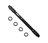 Milageto Bicycle Hub Adapter for Quick Release, Transitioning from 12 mm to 9 mm Thru Axle at 135 mm, Dark
