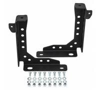 Milageto Black Bed-Frame Mounting Bracket | Rigid Steel Construction, Truck Bed Bracket with Hardware