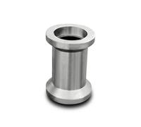 Milageto Cable Industrial Guide Wheel Roller Cylinder with Flanged Edges Hollow Center Steel Build Smooth Cable Management Suitable for workshops Construction, Small 3-5 Tons