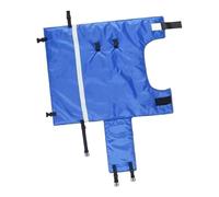 Milageto Calf-warming Clothing, Calf-warming Blanket, Windproof Oxford, Keeping Calves Warm, Accessories, Blue Jacket, L Cottons