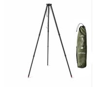 Milageto Camping Tripod with Chain Foldable Camping Cooking Tripod Compact Camp Grate for, Backpackers, Backyard