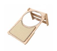 Milageto Cat Cat Scratcher Cat Climbing Board Cat Scratching Board With Sisal Layer And Wooden Construction Angled Surface For Claw Care And Daily Activity suitable for indoor cats dorms pet areas