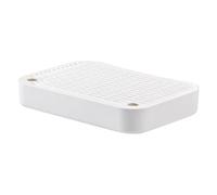 Milageto Cat Litter Box Footboard Accessories for Cat Litter Boxes, Easy to Clean, Washable And Removable, Pet Supplies Keeps Tidy, White