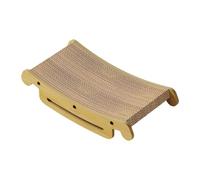 Milageto Cat Scratcher Bed Scratch Pad Cozy Sturdy Rest and Play for Indoor Cats and Kittens Lounger 2 in 1 Scratching Pad Cat Couch, Style B