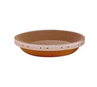 Milageto Cat Scratcher Cardboard Round Lounge Bed for Indoor Cats Furniture Protection, Corrugated Scratching Board for Pet Supplies, L