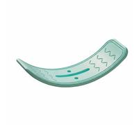Milageto Child Balance Board Curved Wobble Board Rocker Board Board With Stable Base And Quiet Floor Protection For Sensory Play Playroom Classroom Therapy, Green