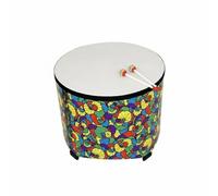Milageto Children Percussion Drum Classroom Rhythm With Wooden Shell And Surface Clear Beat Response Suitable for music class group activities rhythm practice 22inch