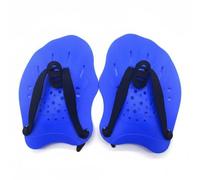 Milageto Children Training Paddle Swim Hand Paddles Stroke Hand Fins With And Silicone Construction Suitable for focus dryland to pool transition training plans groups , Blue , Adult