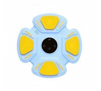Milageto Children Training Target Electronic Boxing Pad With Light Up Reaction PU Punching Pad Music Sync Rhythm Mode suitable for kids training family fitness home workouts, Blue