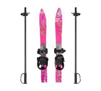 Milageto Children's Skiing with Snow Accessories, Pink Graffiti