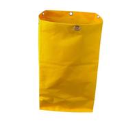 Milageto Cleaning Carts Bag Commercial Janitor Carts Bag Large Capacity Replacements Cleaning Trolley Cloth Bag for Cleaning Tools, 68x27.5x40cm