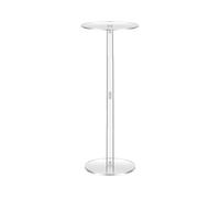 Milageto Clear Flower Stand Pillar Column Stand Transparent Tall Acrylic Vase Pedestal Tabletop Flower Stand for Wedding Flower Arrangement Props Engagement Event Birthday Party Prop, 80cm