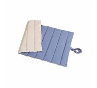 Milageto Cooling Sleeping Pad Pet Cooling Mat Bed Cushion Pad With Ventilated Oxford Cloth And Thick Wadding Reversible And Cats suitable for outdoor use, Oasis Blue