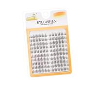 Milageto Dense Manga Eyelashes Faux Makeup Eyelash DIY Eyelash Grafting Handmade Mixed Fake Lashes Wisps Eyelash Extension for Cosplay