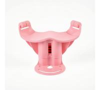 Milageto Device with Rollers Anti Slip Glute Workout Device Stable Leg Adductor Exerciser for Postpartum Parents, Floor Workouts , Cherry Blossom Pink