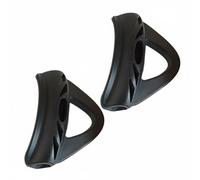 Milageto Dive Fin Strap Handle Fin Strap Puller Replacement Accessory Grip With Ergonomic EPDM Rubber For Secure Control Of Heavy Fins Suitable for technical diving cave diving wreck diving , Black