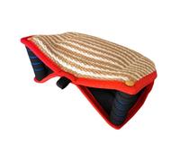 Milageto Dog Bite Pillow Bite Resistant Interactive Toy Puppy Training Dog Training Biting Sleeves,Tug of Dogs Toy,for Large Dog Pet, red