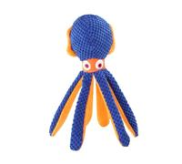 Milageto Dog Squeaky Toy, Interactive Play Noisemaker, Lovely Stuffed Animal Toy, Chewing Toy for Aggressive Chewers Small Medium Dogs, Octopus