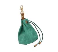 Milageto Dog Treat Training Pouch Fanny Pack Oxford Cloth Lightweight Toys Storage Puppy Training Dog Treat Bag for Outdoor Walking, green