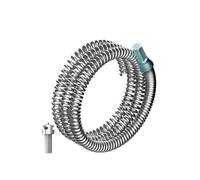 Milageto Drain Snake Cable, Sink Unclogging Tool, Attachment, Hair Catcher, Plumbing Clog Remover, Drain Auger Cable for Toilet, Length 2m