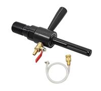 Milageto Drill Adapter Kit High Strength Easy to Install Replacement Parts Reliability Efficient Core Drill Adapter for Core Bits, 5 pits
