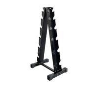 Milageto Dumbbell Storage Rack 6 Tier Weight Rack Stand Holder Organizer Heavy Steel Build With Stable Base Non Slip Feet Suitable for Home Gym Exercise Space