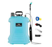 Milageto Electric Sprayer Powerful 15 L Multifunctional with Shoulder Strap Agricultural Dispenser Garden Sprayer for Home Cleaning, Blue