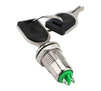 Milageto Electronic Switch/Off Key Lock 12mm Practical with 2 Keys 2 Positions for Automotive DIY Projects Electronics