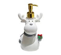 Milageto Elk Christmas Soap Dispenser Shampoo Dispenser, Hand Soap Dispenser, Lotion Dispenser Multipurpose Premium Christmas Decoration for Xmas Decor, Hand Soap, Dish Soap
