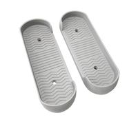 Milageto Elliptical Machine Pedal Footboard Repair Parts Practical Easy Installation Elliptical Exerciser Foot Pedal for Gym Machine, 1 Pair