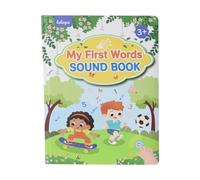 Milageto English Learning Talking Book Early Learning Toy Vocabulary Building for Age 3 4 5 6 Year Old Fun Preschool Interactive