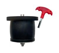 Milageto Expansion Drain Plug Marine Boats Deck Drainage Plug with Removable Handle Scupper Plugs for Shower Return Tube Bathroom, for 8.5 to 11cm
