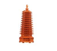 Milageto Feng Shui Pagoda with Pointed, style to 4, 25 X 25 X 62 Cm