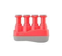 Milageto Finger Exerciser Compact Finger Strengthener Portable Hand Grip for Pianists, Beginners, Guitar Practice, Pink